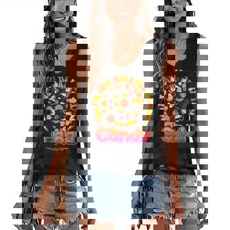 Im Just Here For The Candy Halloween Cute Lollipop Sweets Women's V-neck Casual Sleeveless Tank Top - Thegiftio