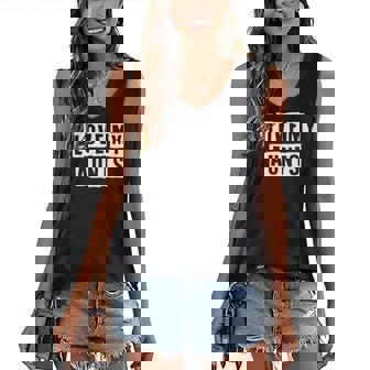 Lovely Funny Cool Sarcastic I Love My Aunts Women's V-neck Casual Sleeveless Tank Top - Thegiftio