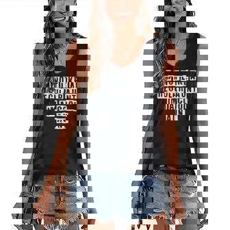 Lovely Funny Cool Sarcastic Im Not Like A Regular Aunt Im A Women's V-neck Casual Sleeveless Tank Top - Thegiftio