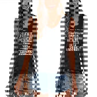 Lovely Funny Cool Sarcastic Sorry I Cant Im Working On My Women's V-neck Casual Sleeveless Tank Top - Thegiftio