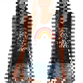 Pacu Anesthesia Registered Nurse Hospital Rn Women's V-neck Casual Sleeveless Tank Top - Thegiftio