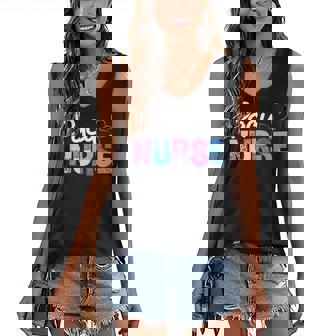 Pacu Nurse Crew Cute Post Anesthesia Care Unit Pacu Nurse Women's V-neck Casual Sleeveless Tank Top - Thegiftio