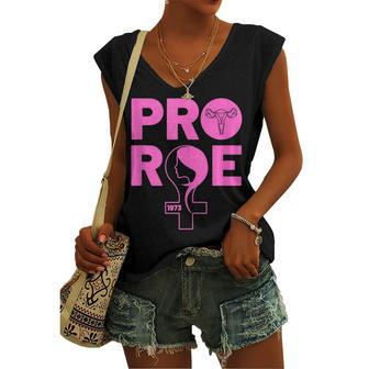 Pro Roe Protect Roe V Wade 1973 Reproductive Rights Women's Vneck Tank Top - Seseable