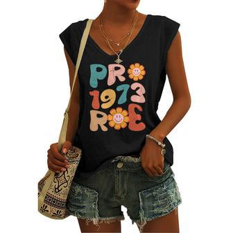 Reproductive Rights Pro Choice Pro 1973 Roe Women's Vneck Tank Top - Seseable