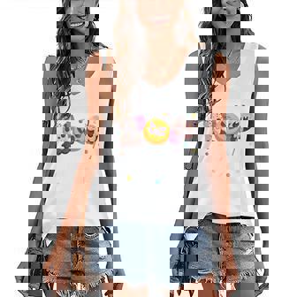 Kids Im Just Here For The Candy Halloween Cute Lollipop Sweets Women's V-neck Casual Sleeveless Tank Top - Thegiftio