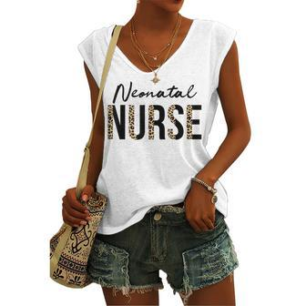 Nicu Nurse Neonatal Labor Intensive Care Unit Nurse Women's Vneck Tank Top - Seseable
