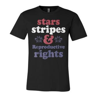4Th Of July Stars Stripes Reproductive Rights Patriotic Unisex Jersey Short Sleeve Crewneck Tshirt - Seseable