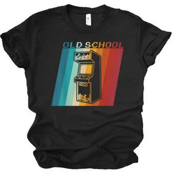 70S 80S 90S Vintage Retro Arcade Video Game Old School Gamer Men Women T-shirt Unisex Jersey Short Sleeve Crewneck Tee - Thegiftio UK