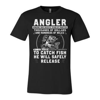 Angler V3 Unisex Jersey Short Sleeve Crewneck Tshirt - Seseable