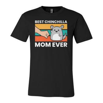Best Chinchilla Mom Ever Pet Chinchilla Jersey T-Shirt | Mazezy