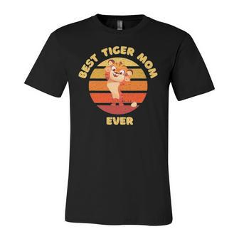 Best Tiger Mom Ever Jersey T-Shirt | Mazezy