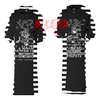 Bikers Are Impossible Unisex Jersey Short Sleeve Crewneck Tshirt - Seseable