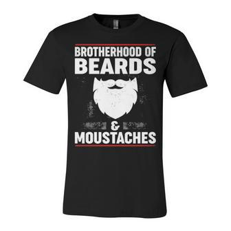 Brotherhood Beards Unisex Jersey Short Sleeve Crewneck Tshirt - Seseable