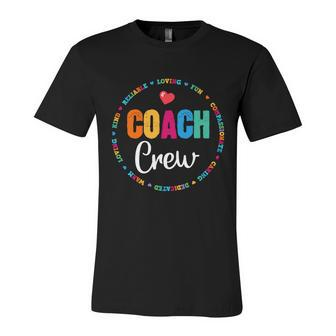 Coach Crew Instructional Coach Reading Career Literacy Pe Gift V2 Unisex Jersey Short Sleeve Crewneck Tshirt - Monsterry
