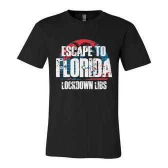 Desantis Escape To Florida Gift V2 Unisex Jersey Short Sleeve Crewneck Tshirt - Monsterry AU