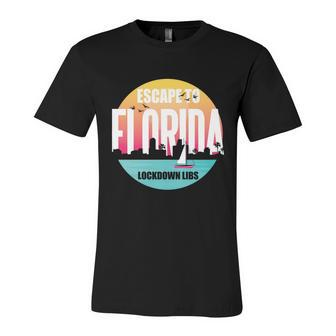 Desantis Escape To Florida Gift V3 Unisex Jersey Short Sleeve Crewneck Tshirt - Monsterry