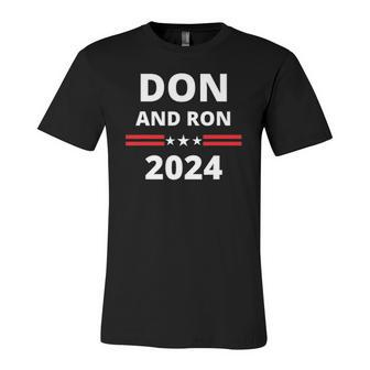Don And Ron 2024 &8211 Make America Florida Republican Election Jersey T-Shirt | Mazezy
