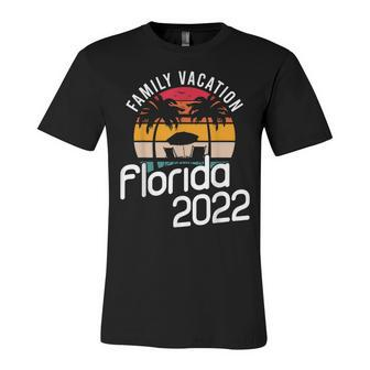 Family Vacation Florida 2022  Unisex Jersey Short Sleeve Crewneck Tshirt