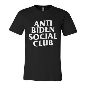 Funny Anti Biden Anti Biden Social Club Unisex Jersey Short Sleeve Crewneck Tshirt - Monsterry