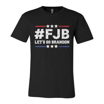 Funny Anti Biden Fjb Let Go Brandon Lets Go Brandon Brandon Flag Brandon B Unisex Jersey Short Sleeve Crewneck Tshirt - Monsterry UK