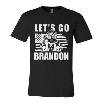 Funny Anti Biden Fjb Lets Go Brandon Funny Meme Unisex Jersey Short Sleeve Crewneck Tshirt - Monsterry DE