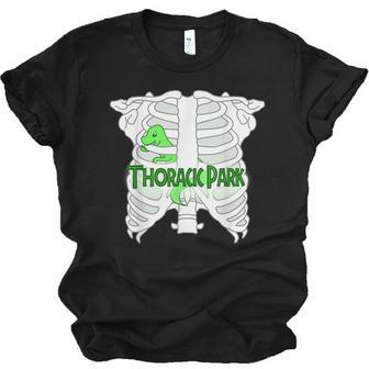 Funny Thoracic Park Dinosaur Nurse Squad Nursing Student Men Women T-shirt Unisex Jersey Short Sleeve Crewneck Tee - Thegiftio UK