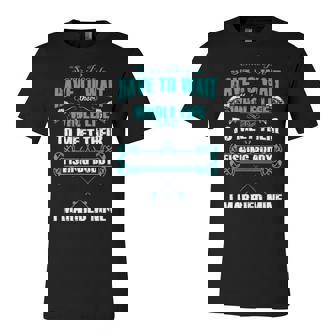 I Married My Fishing Buddy Unisex Jersey Short Sleeve Crewneck Tshirt | Seseable CA