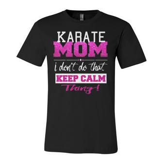 Karate Mom Best Mother Jersey T-Shirt | Mazezy AU