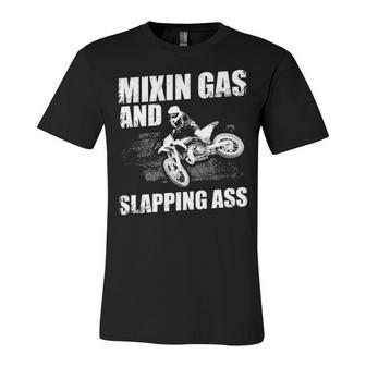 Mixin Gas Unisex Jersey Short Sleeve Crewneck Tshirt - Seseable