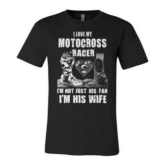 Motocross Wife Unisex Jersey Short Sleeve Crewneck Tshirt - Seseable