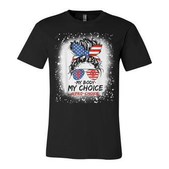 My Body My Choice Pro Choice Reproductive Rights V4 Unisex Jersey Short Sleeve Crewneck Tshirt - Seseable