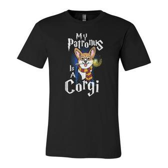 My Patronus Is Corgi Corgi For Corgi Lovers Corgis Jersey T-Shirt | Mazezy