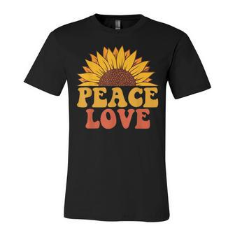 Peace Sign Love 60S 70S Tie Dye Hippie Halloween Costume V8 Unisex Jersey Short Sleeve Crewneck Tshirt - Seseable