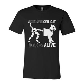 Physicists Scientists Schrödingers Katze Gift V3 Unisex Jersey Short Sleeve Crewneck Tshirt - Monsterry UK