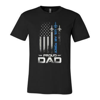 Pride US Army Im A Proud Air Force Dad Unisex Jersey Short Sleeve Crewneck Tshirt - Monsterry UK