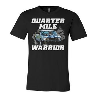 Quarter Mile Warrior Unisex Jersey Short Sleeve Crewneck Tshirt - Seseable
