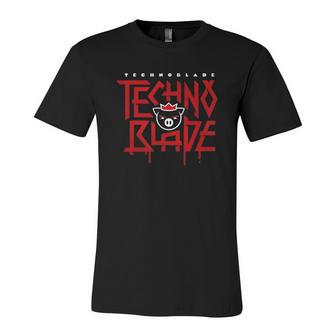 Rip Technoblade Technoblade Never Dies Technoblade Memorial Jersey T-Shirt | Mazezy