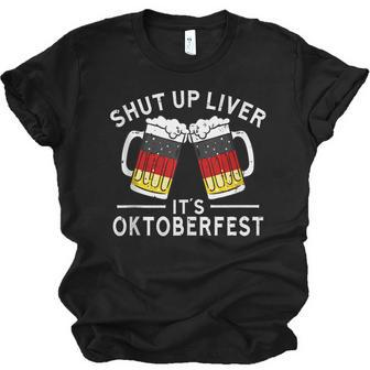Shut Up Liver Its Oktoberfest - Funny German Beer Drinking Men Women T-shirt Unisex Jersey Short Sleeve Crewneck Tee - Thegiftio UK