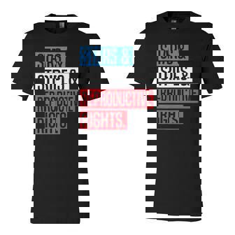 Stars Stripes And Reproductive Rights Pro Choice 4Th Of July Jersey T-Shirt | Mazezy