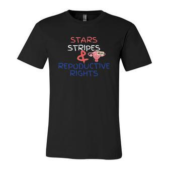 Stars Stripes And Reproductive Rights Roe V Wade Overturn Fight For Women&8217S Rights Jersey T-Shirt | Mazezy