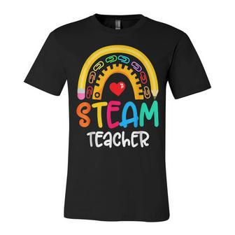 Steam Teacher Squad Team Crew Back To School Stem Special Unisex Jersey Short Sleeve Crewneck Tshirt - Seseable