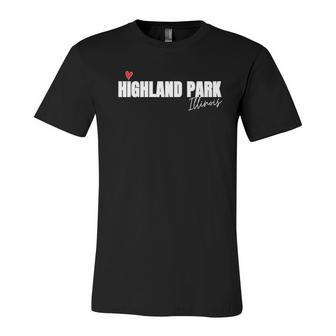 Strong Chicago Highland Park Illinois Shooting Unisex Jersey Short Sleeve Crewneck Tshirt - Seseable