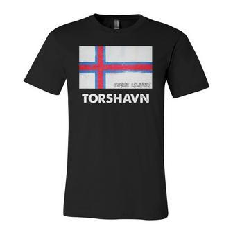 Torshavn Faroe Islands Flag Of Faroe Islands Jersey T-Shirt | Mazezy