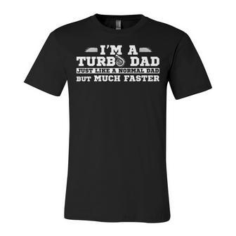 Turbo Dad V2 Unisex Jersey Short Sleeve Crewneck Tshirt - Seseable