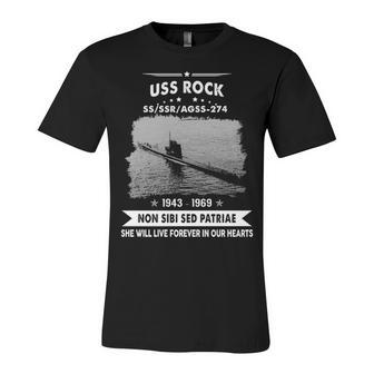 Uss Rock Ss Agss Unisex Jersey Short Sleeve Crewneck Tshirt - Monsterry