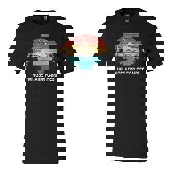 Wings Are For Fairies Helicopter Pilot Retro Vintage Jersey T-Shirt | Mazezy