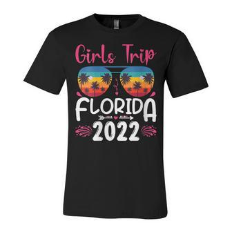 Womens Girls Trip Florida 2022 Weekend Summer Vacation Birthday Unisex Jersey Short Sleeve Crewneck Tshirt - Seseable