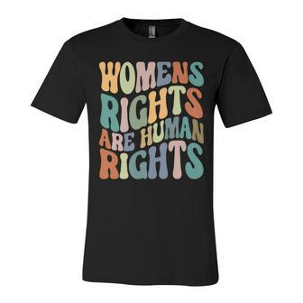 Womens Rights Are Human Rights Hippie Style Pro Choice V2 Unisex Jersey Short Sleeve Crewneck Tshirt - Seseable