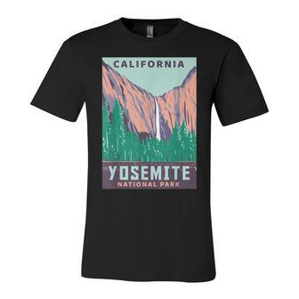 Yosemite National Park Us Vintage Usa California Parks Gift Unisex Jersey Short Sleeve Crewneck Tshirt - Seseable