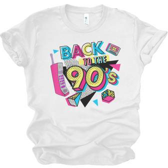 Back To The 90S Outfits Retro Costume Party Cassette Tape Men Women T-shirt Unisex Jersey Short Sleeve Crewneck Tee - Thegiftio UK